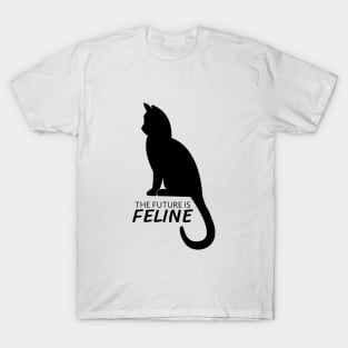 Cat - The future is feline T-Shirt